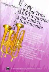 30 sehr leichte Trios für Trompeten und andere Instrumente -Wolfgang Huhn