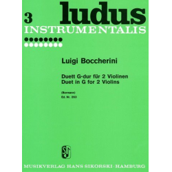 Duett G-Dur : für 2 Violinen - Luigi Boccherini