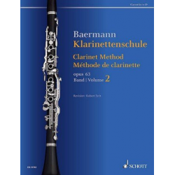Klarinettenschule op.63 Band 2 - Carl Baermann