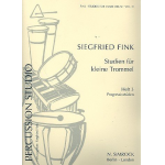 Studien für kleine Trommel Band 3 - Siegfried Fink