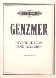 Introduktion und Allegro für Fagott & Klavier - Harald Genzmer