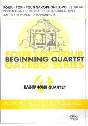 Four-For-Four Saxophones Vol. 3 - Traditional / Arr. Bill Holcombe