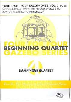 Four-For-Four Saxophones Vol. 3