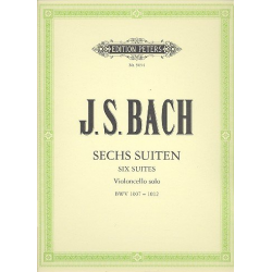 Sechs Suiten für Violoncello Solo - Johann Sebastian Bach