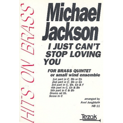 I just can't stop loving you - Michael Jackson / Arr. Axel Jungbluth