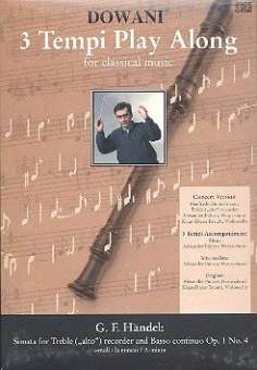 Sonate für Altblöckflöte und Basso continuo op. 1 Nr. 4 in a-moll
