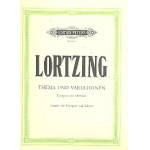Thema und Variationen  für Trompete u. Orchester  (Ausgabe für Trompete u. Klavier) - Albert Lortzing