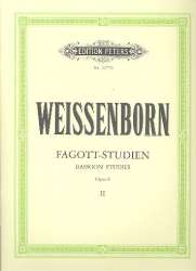 Fagott-Studien, Heft 2: für Fortgeschrittene op. 8 (Deutsch / Englisch)
Fagott-Studien, Heft 2: für Fortgeschrittene op - Julius Weissenborn