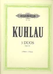 3 Duos op. 10 für 2 Flöten - Friedrich Daniel Rudolph Kuhlau