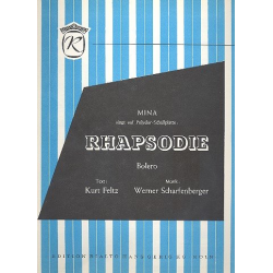 Rhapsodie : Einzelausgabe - Werner Scharfenberger