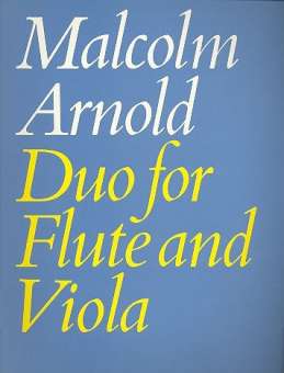 Duo op.10 : for flute and viola
