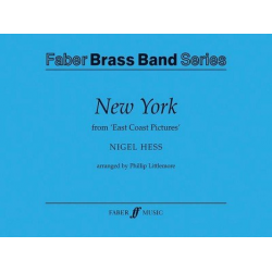 New York. Brass band (score and parts) - Nigel Hess