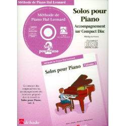 Méthode de piano Hal Leonard vol.2 - Solos (+CD) : - Barbara Kreader