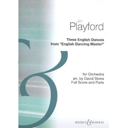 3 English Dances from The English - John Playford