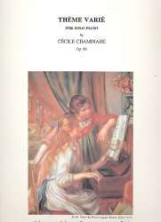 Thème varié op.89 : - Cecile Louise S. Chaminade
