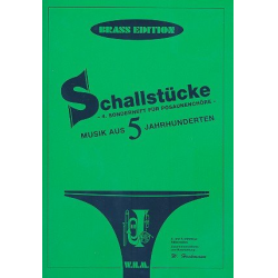 Schallstücke Band 4 - Diverse / Arr. Werner Heckmann