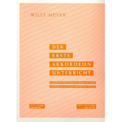 Der erste Akkordeonunterricht - Willy Meyer