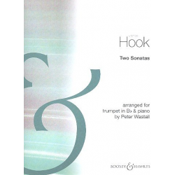 2 Sonatas : for trumpet and piano - James Hook