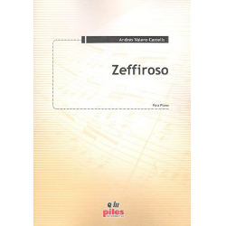 Zeffiroso : para piano - Andrés Valero-Castells