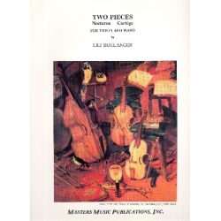2 Pieces : for violin and piano - Lili Boulanger