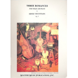 3 romances op.7 : for violin - Henri Vieuxtemps