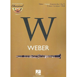 Konzert f-Moll op.73 für Klarinette und - Carl Maria von Weber