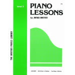 Piano Lessons Level 3 (english) - Jane and James Bastien
