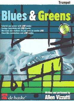 Blues and Greens (+CD) : für Trompete