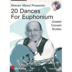 20 Dances (+CD) : for euphonium - Allen Vizzutti