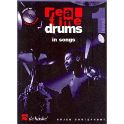 Real Time Drums in Songs (+CD) : - Arjen Oosterhout