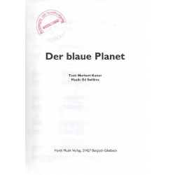 Der blaue Planet : für Klavier - Ulrich Swillms