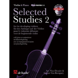 Selected Studies 2 for Violin - Nico Dezaire / Arr. Gunter Van Rompaey