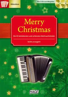 Merry Christmas (+2CDS) für Akkordeon
