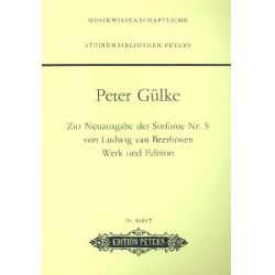 ZUR NEUAUSGABE DER - Peter Gülke