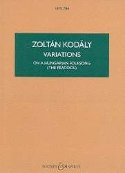 Variatons on a hungarian Folksong : - Zoltán Kodály