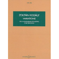 Variatons on a hungarian Folksong : - Zoltán Kodály