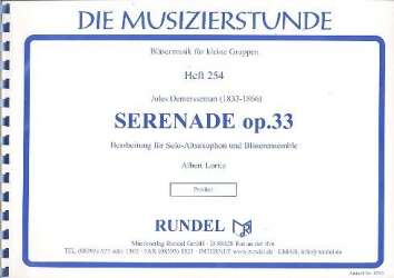 Serenade op.33 : für Altsaxophon - Jules Demersseman