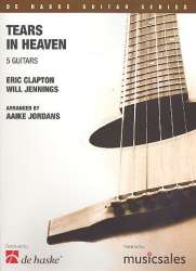 Tears in Heaven : für 5 Gitarren - Eric Clapton