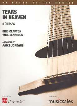 Tears in Heaven : für 5 Gitarren