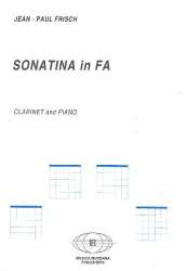 Sonatina en fa : pour clarinette et piano - Jean-Paul Frisch