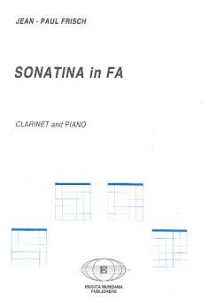 Sonatina en fa : pour clarinette et piano