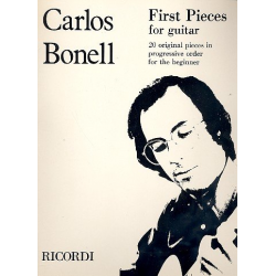 First Pieces : for guitar - Carlos Bonell