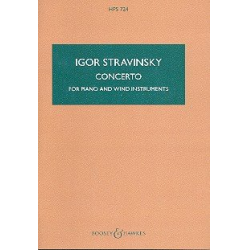 Concerto for piano and wind instruments - Igor Strawinsky