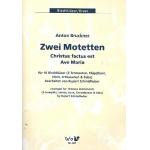 2 Motetten : für 10 Blechbläser - Anton Bruckner