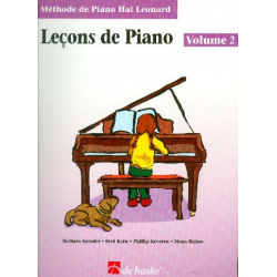 Méthode de piano Hal Leonard vol.2 - Lecons : - Barbara Kreader