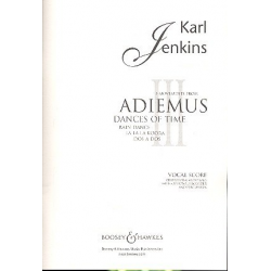 3 Movements from Adiemus : - Karl Jenkins