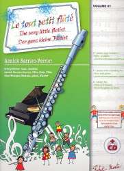 Le tout petit fluté (+CD) : pour flute et piano - Annick Sarrien-Perrier