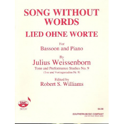 Song without Words : for bassoon - Julius Weissenborn
