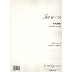 Chums : for flute, oboe, clarinet, horn - Karl Jenkins