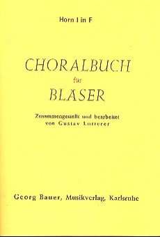 Choralbuch für Bläser - 24 1. Horn F